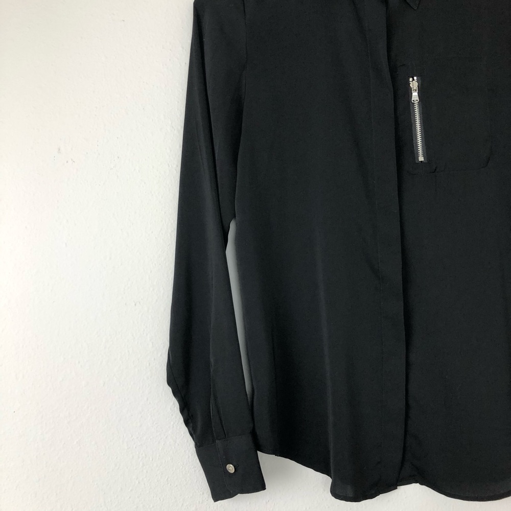 Ralph Lauren Black Blouse - Picture 2 of 3
